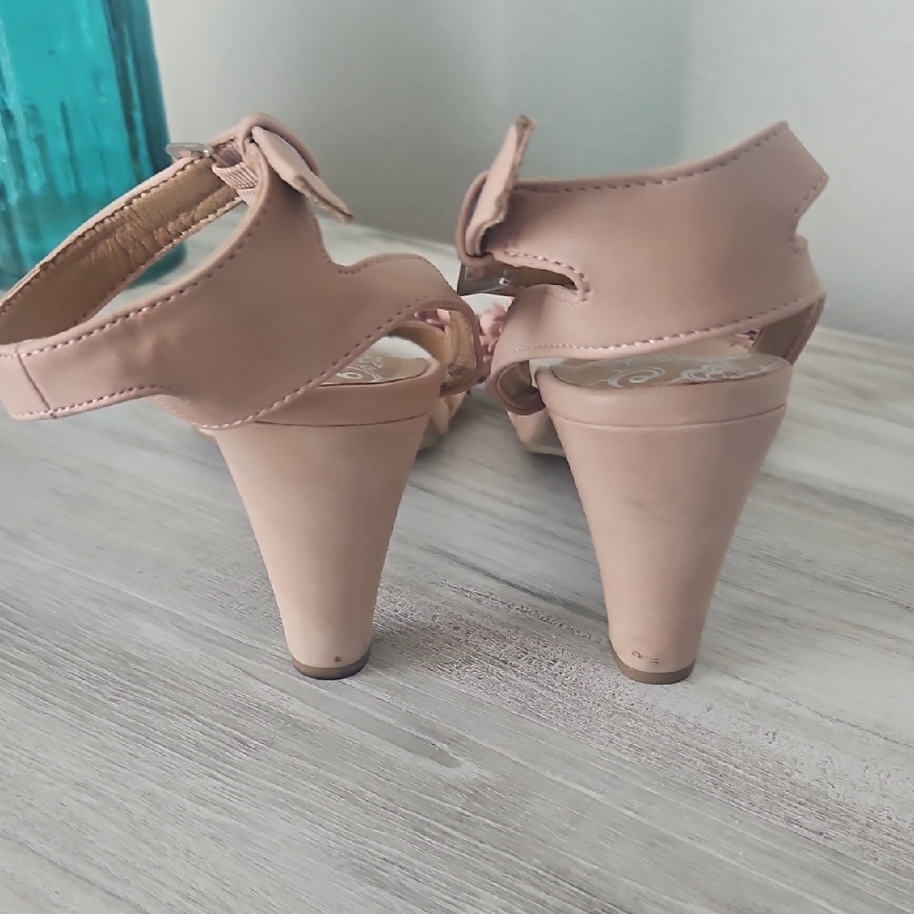 Mootsies Tootsies Pink Floral Sandals - Picture 3 of 5